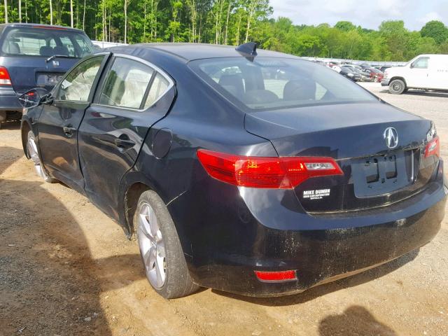 19VDE1F31EE006245 - 2014 ACURA ILX 20 BLACK photo 3