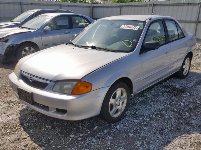 JM1BJ2215Y0296927 - 2000 MAZDA PROTEGE ES 银色 照片 2