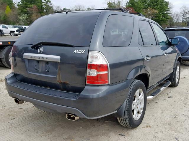 2HNYD18696H500405 - 2006 ACURA MDX TOURIN BLUE photo 4