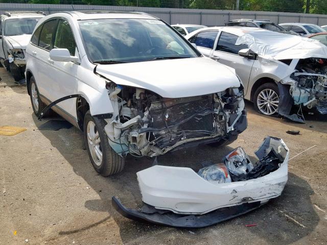 5J6RE3H70BL020434 - 2011 HONDA CR-V EXL WHITE photo 1