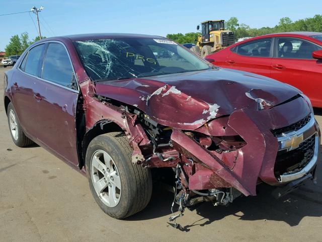 1G11C5SL3EF278470 - 2014 CHEVROLET MALIBU 1LT MAROON photo 1