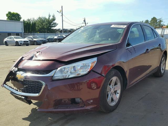 1G11C5SL3EF278470 - 2014 CHEVROLET MALIBU 1LT MAROON photo 2