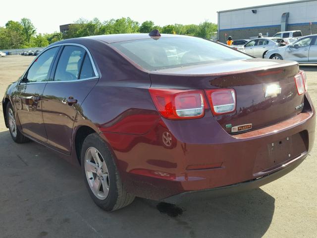 1G11C5SL3EF278470 - 2014 CHEVROLET MALIBU 1LT MAROON photo 3
