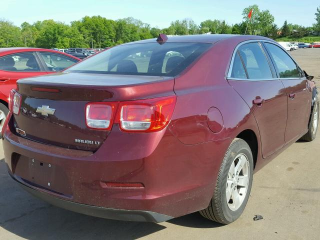 1G11C5SL3EF278470 - 2014 CHEVROLET MALIBU 1LT MAROON photo 4