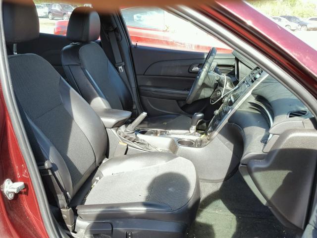 1G11C5SL3EF278470 - 2014 CHEVROLET MALIBU 1LT MAROON photo 5