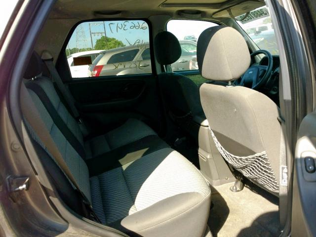 1FMYU93194KA54127 - 2004 FORD ESCAPE XLT GRAY photo 6