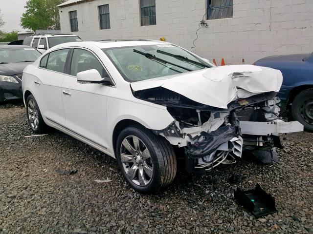 1G4GC5GG1AF244871 - 2010 BUICK LACROSSE C WHITE photo 1