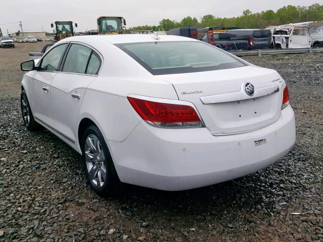 1G4GC5GG1AF244871 - 2010 BUICK LACROSSE C WHITE photo 3