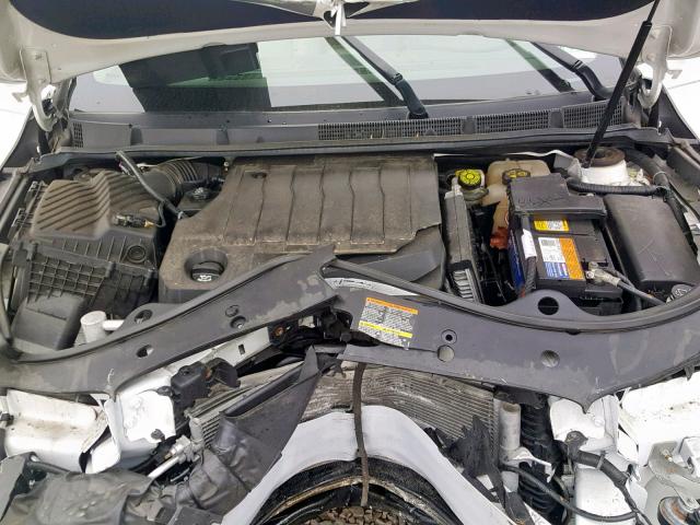 1G4GC5GG1AF244871 - 2010 BUICK LACROSSE C WHITE photo 7