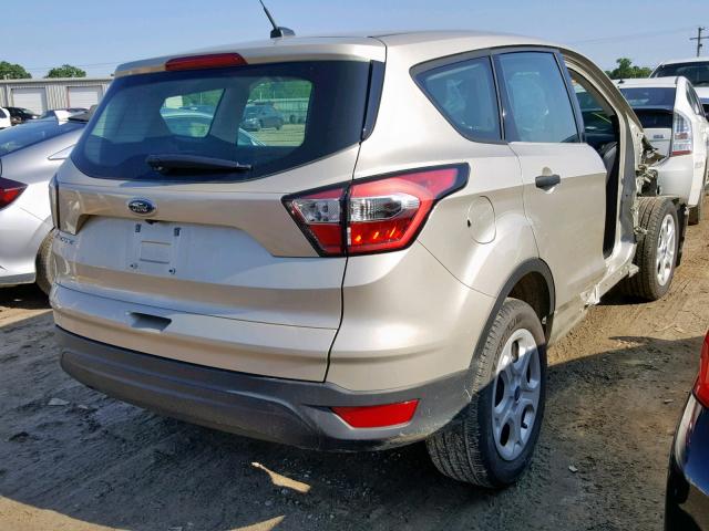 1FMCU0F7XHUC31350 - 2017 FORD ESCAPE S GOLD photo 4