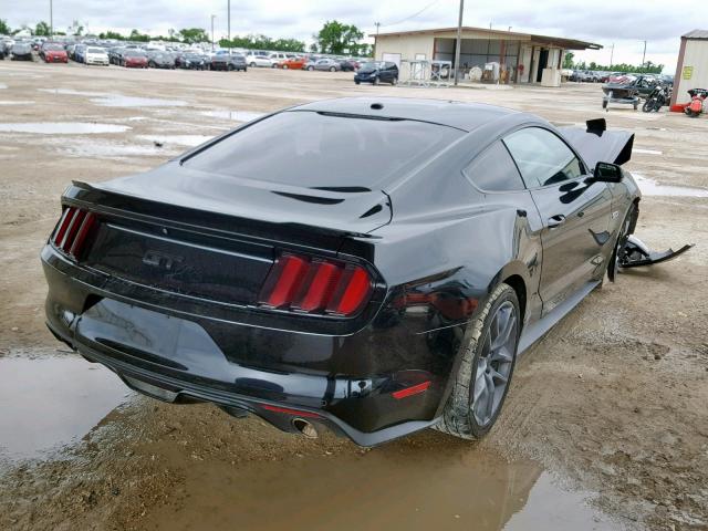 1FA6P8CF4F5418048 - 2015 FORD MUSTANG GT BLACK photo 4