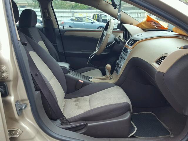 1G1ZH57B88F168796 - 2008 CHEVROLET MALIBU 1LT 金色 照片 5
