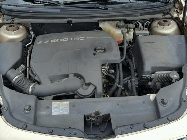 1G1ZH57B88F168796 - 2008 CHEVROLET MALIBU 1LT 金色 照片 7