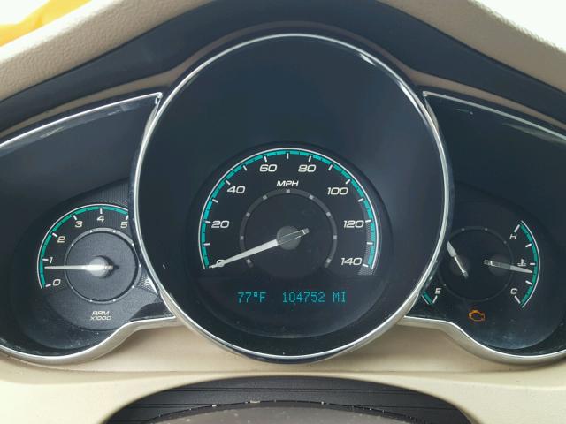 1G1ZH57B88F168796 - 2008 CHEVROLET MALIBU 1LT 金色 照片 8