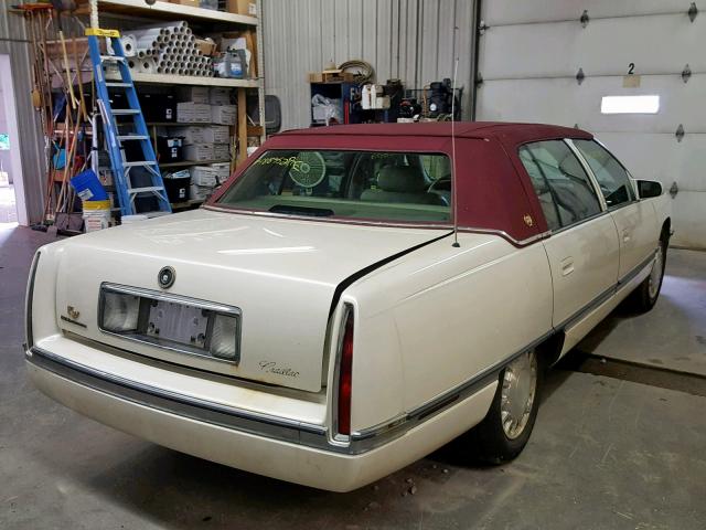 1G6KD52Y9TU241116 - 1996 CADILLAC DEVILLE WHITE photo 4