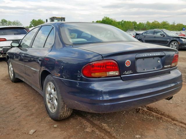 1G3WH52H92F152247 - 2002 OLDSMOBILE INTRIGUE G BLUE photo 3