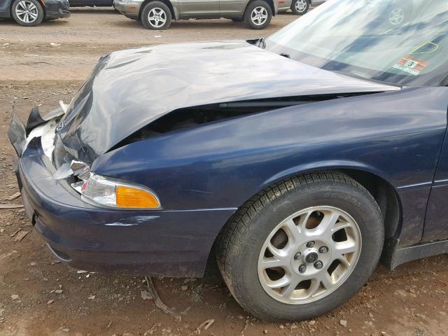 1G3WH52H92F152247 - 2002 OLDSMOBILE INTRIGUE G BLUE photo 9