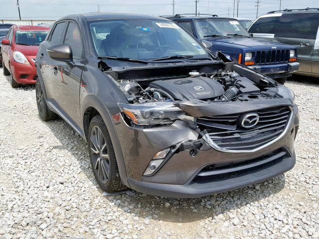 JM1DKDD74H0155673 - 2017 MAZDA CX-3 GRAND GRAY photo 1