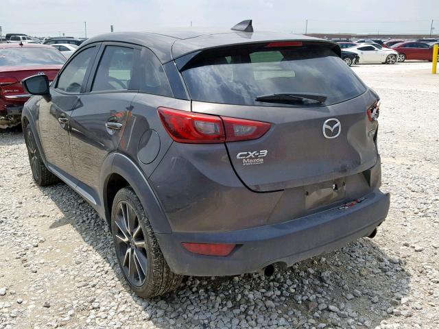 JM1DKDD74H0155673 - 2017 MAZDA CX-3 GRAND GRAY photo 3