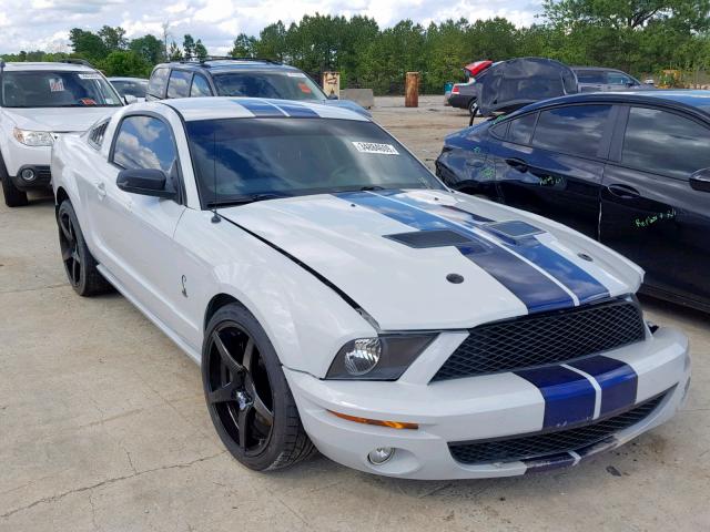 1ZVFT82H975213607 - 2007 FORD MUSTANG GT GRAY photo 1