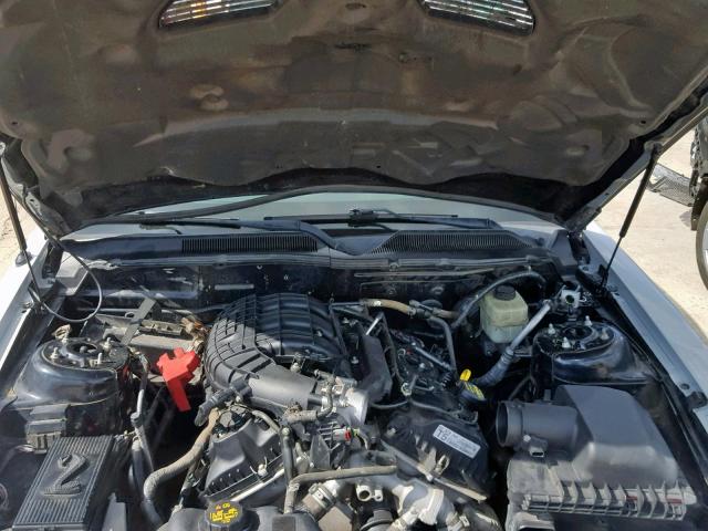 1ZVFT82H975213607 - 2007 FORD MUSTANG GT GRAY photo 7