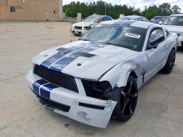 1ZVFT82H975213607 - 2007 FORD MUSTANG GT GRAY photo 9