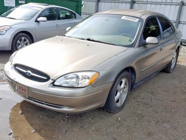 1FAFP55263A169103 - 2003 FORD TAURUS SES GOLD photo 2