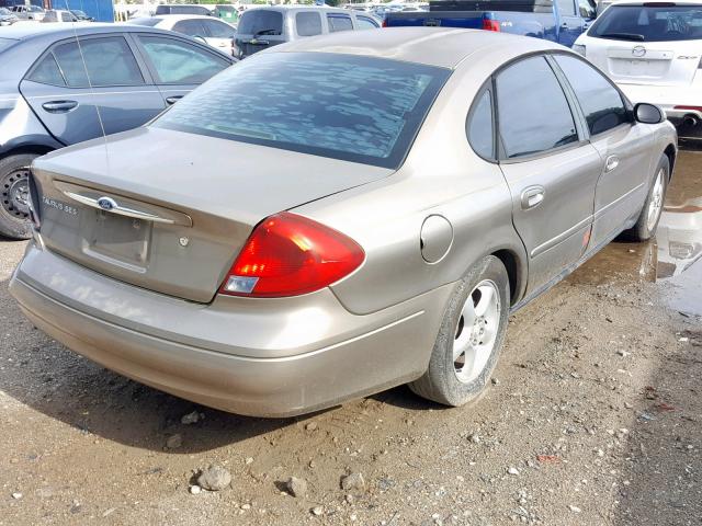 1FAFP55263A169103 - 2003 FORD TAURUS SES GOLD photo 4