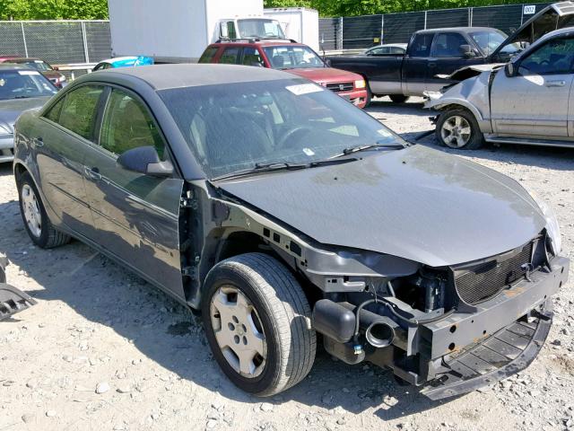 1G2ZF58B774267233 - 2007 PONTIAC G6 VALUE L GRAY photo 1