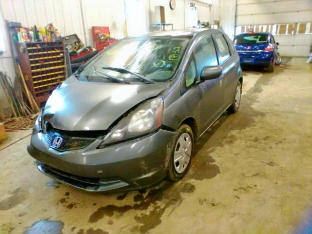 JHMGE8G33CC019500 - 2012 HONDA FIT GRAY photo 2