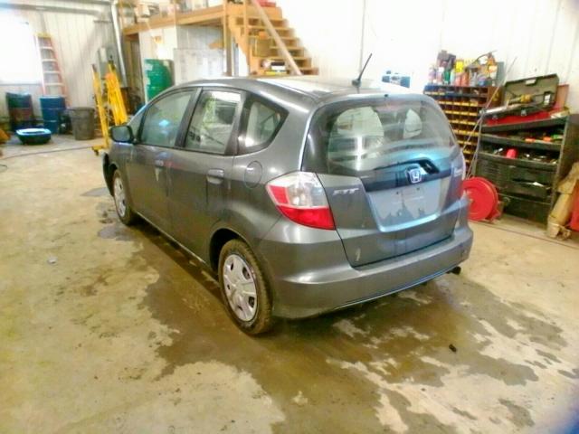 JHMGE8G33CC019500 - 2012 HONDA FIT GRAY photo 3