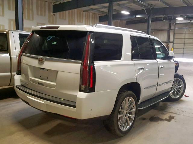 1GYS4BKJ2JR214638 - 2018 CADILLAC ESCALADE L WHITE photo 4