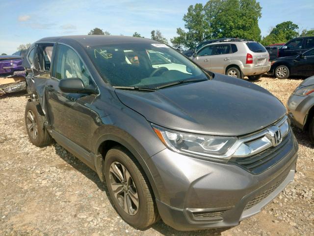 2HKRW5H30JH411842 - 2018 HONDA CR-V LX GRAY photo 1