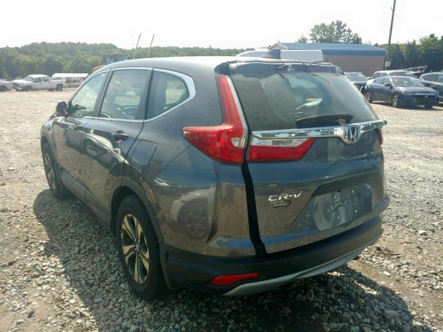 2HKRW5H30JH411842 - 2018 HONDA CR-V LX GRAY photo 3