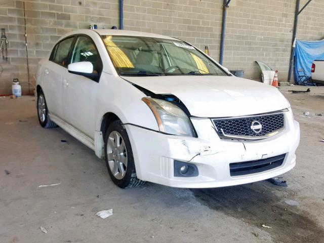 3N1AB6AP1AL635975 - 2010 NISSAN SENTRA 2.0 WHITE photo 1