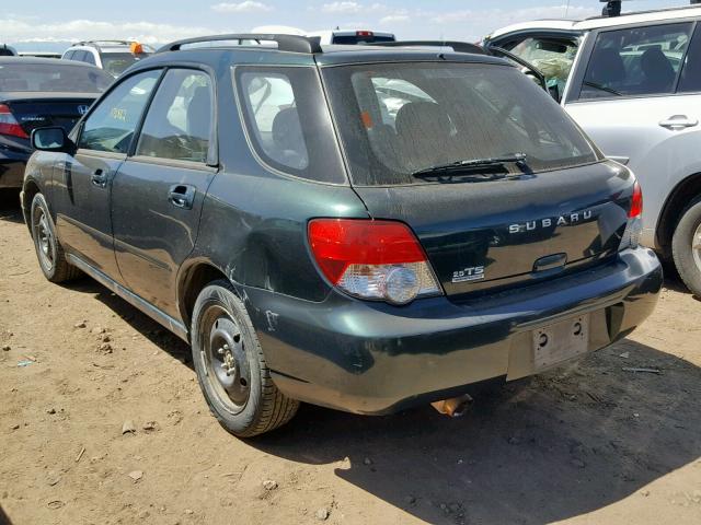 JF1GG65504G807168 - 2004 SUBARU IMPREZA TS GREEN photo 3