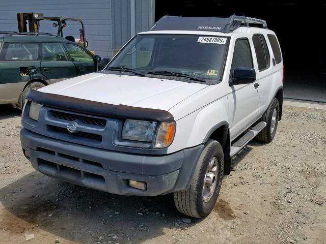 5N1ED28Y1YC513814 - 2000 NISSAN XTERRA XE WHITE photo 2