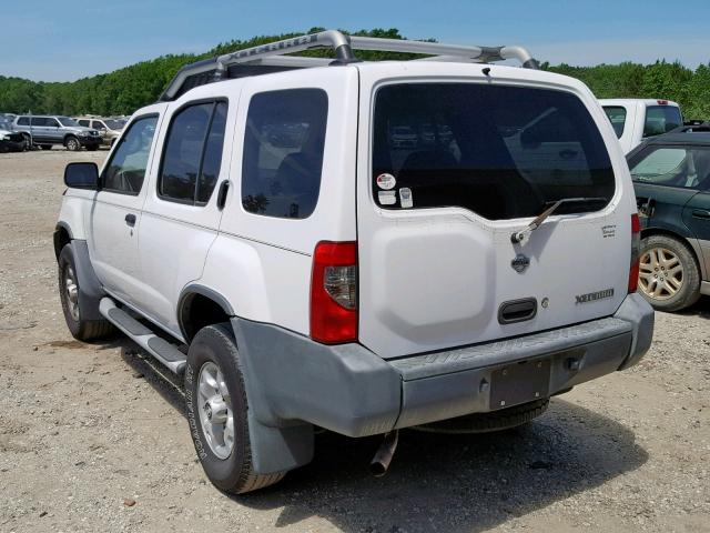 5N1ED28Y1YC513814 - 2000 NISSAN XTERRA XE WHITE photo 3