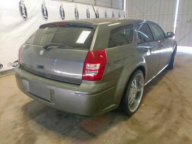 2D4FV47TX8H167933 - 2008 DODGE MAGNUM GRAY photo 4