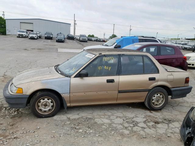 1HGED3549LA020335 - 1990 HONDA CIVIC DX BROWN photo 10