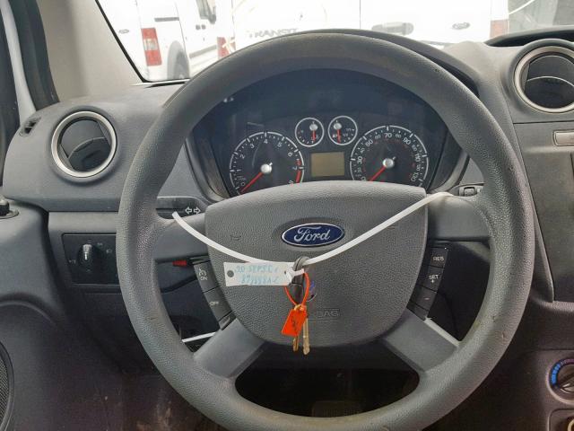 NM0LS7BN6DT135235 - 2013 FORD TRANSIT CO WHITE photo 10