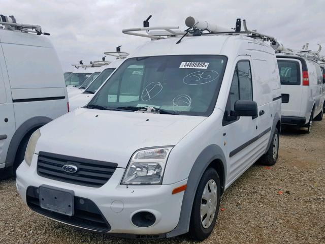 NM0LS7BN6DT135235 - 2013 FORD TRANSIT CO WHITE photo 2