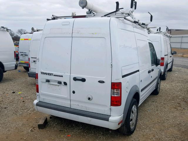 NM0LS7BN6DT135235 - 2013 FORD TRANSIT CO WHITE photo 4