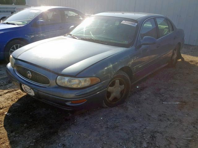 1G4HP54K42U190934 - 2002 BUICK LESABRE CU BLUE photo 2