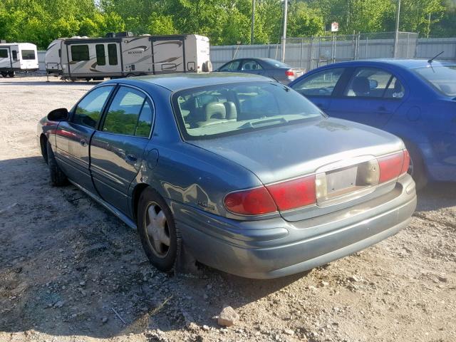 1G4HP54K42U190934 - 2002 BUICK LESABRE CU BLUE photo 3