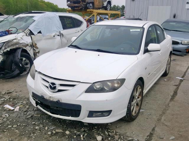 JM1BK324071766061 - 2007 MAZDA 3 S WHITE photo 2