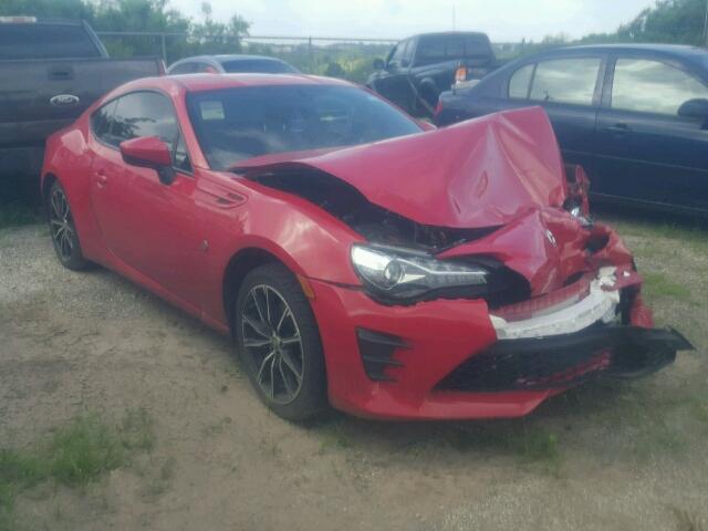 JF1ZNAA13H8701477 - 2017 TOYOTA 86 BASE RED photo 1