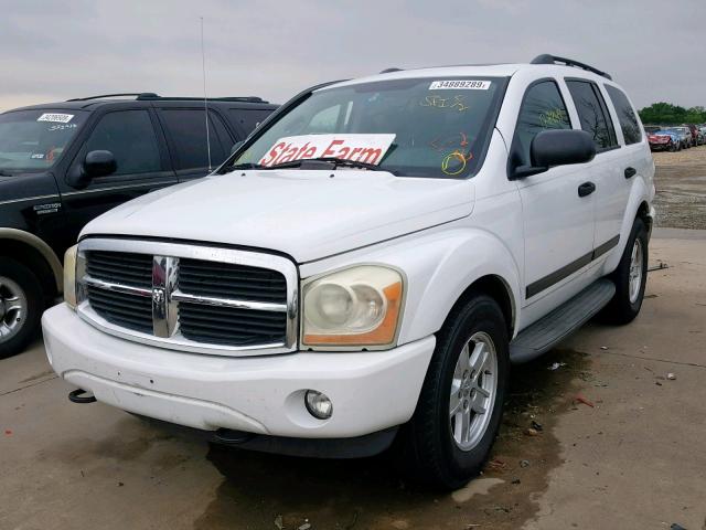 1D8HB48266F139227 - 2006 DODGE DURANGO SL WHITE photo 2