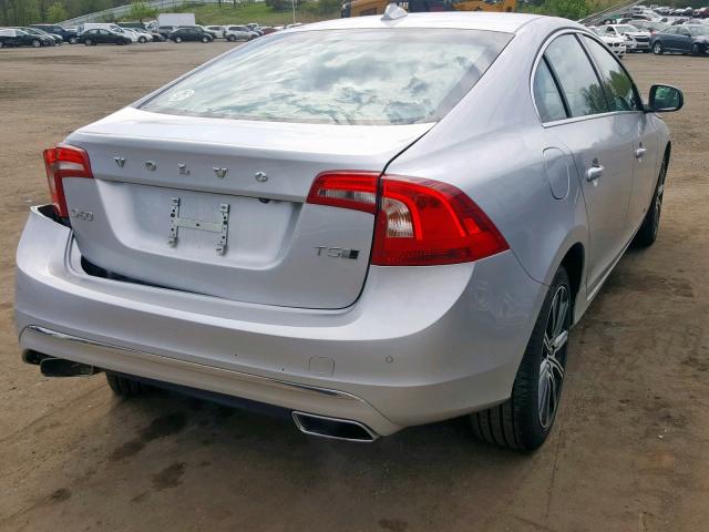 LYV402TM7HB152688 - 2017 VOLVO S60 PLATIN SILVER photo 4