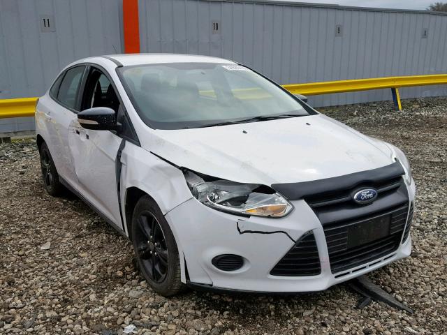 1FADP3F23DL360428 - 2013 FORD FOCUS SE WHITE photo 1